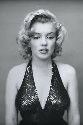 Marilyn Monroe Black Dress  POSTER 24 X 36 • $23.99