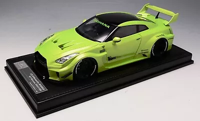 1/18 IVY Models Nissan R35 GT-RR Liberty Walk Silhouette In Green • $299.95