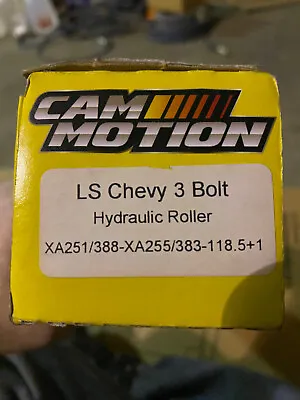 Cam Motion Custom 3 Bolt Hyd Roller 251 255 118.5 8620 Core Comp Turbo LS LSX • $325