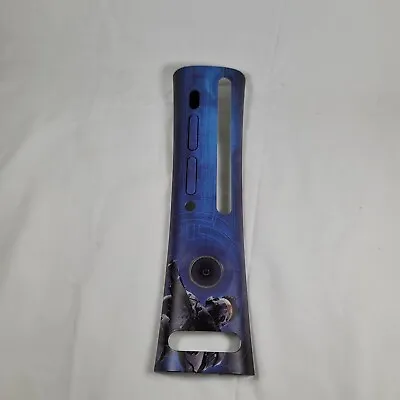 $24 • Buy Halo Xbox 360 1st Gen Faceplate Blue Spartan Face Plate -As Is.