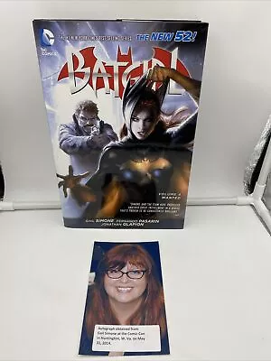 Signed Batgirl Vol. 4: Wanted (the New 52) By Gail Simone (2014 Hardcover) • $35