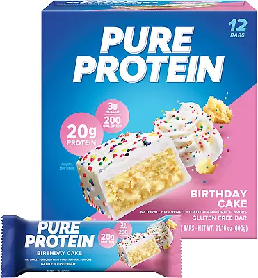 Pure Protein Bars High Protein Nutritious Snacks To Support Energy Low Sugar • $24.79