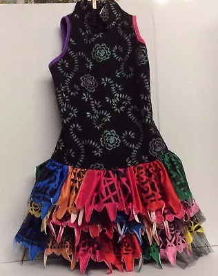 MONSTER HIGH Skelita Calaveras Costume Dress Size Medium Halloween • $13.68