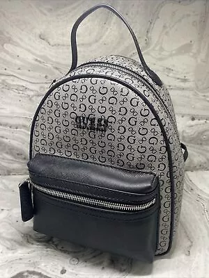 Guess Backpack Bag Handbag Women Logo Van Buren AA826830 Black • $118.01