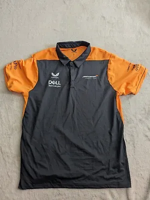 Mclaren Castore F1 – Polo Shirt – Large – Norris Piastri • £26.99