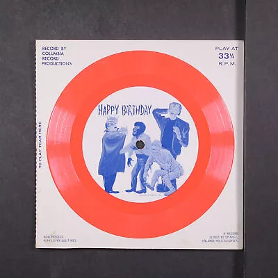 MEL BLANC: Happy Birthday BUZZA CARDOZO 7  Single 45 RPM • $45
