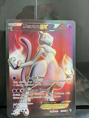 M Mewtwo EX 158/162 Breakthrough Holo Pokemon Card NM-Mint • $19.95