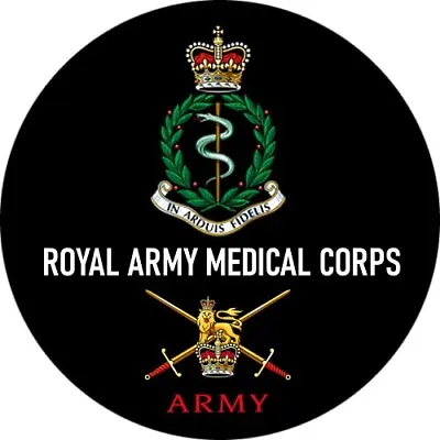 British Army MEDICAL SERVICES ROYAL ARMY CORPS Badge • $2.21