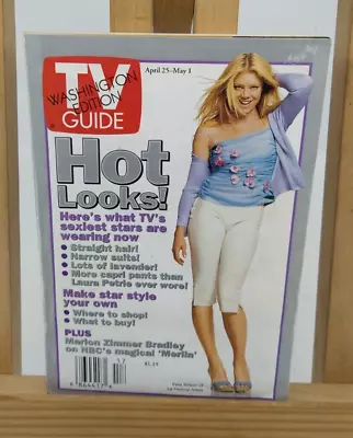 TV Guide April 25-May 1 1998 Hot Looks Peta Wilson Femme Nikita - Magical Merlin • $7.88