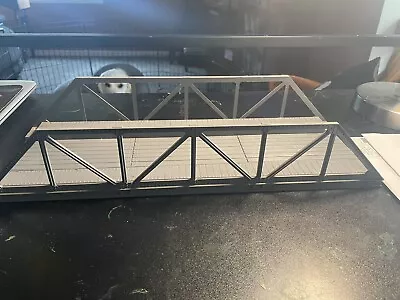 LGB LEHMANN Standard G Gauge Trains Truss Bridge 5060 Used Original Grey  No Box • $27.99