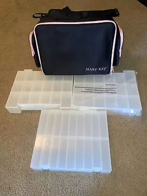 Mary Kay Cosmetics Consultant Travel Case 3 Removable Drawers Side Pockets Empty • $70