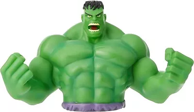 Incredible Hulk PVC Plastic Bust Coin Bank Marvel  • $19.99