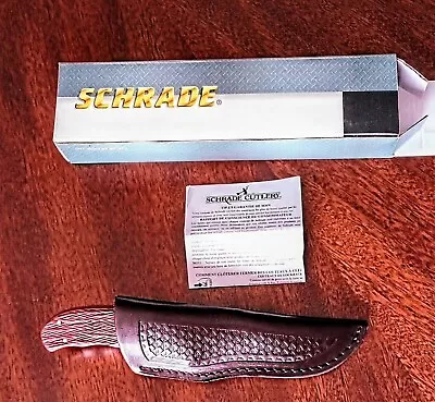 Schrade Custom D'Holder Style Full Integral 440c Tang With Bone Handle Knife • $76.95