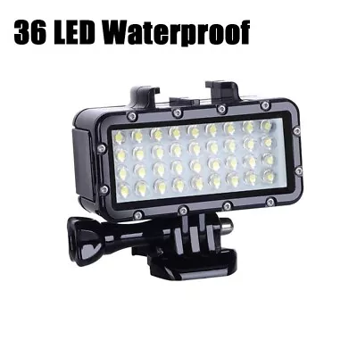 36/84 Mini Diving LED Dimmable Night Photography Diving Underwater Camera Light • $31.99