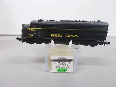 Life Like ~ Western Maryland F-7a Powered Locomotive # 234 ~n Scale • $45