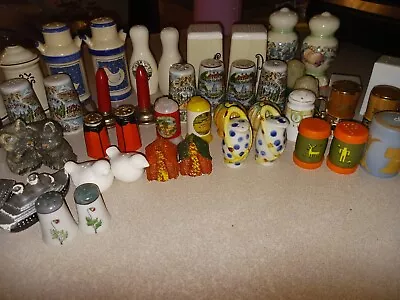 40 Sets Of Vintage Salt And Pepper Shakers Mixed Lot • $59.99