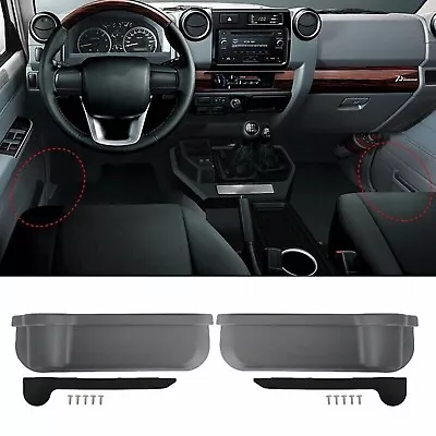 Door Pockets Storage Box Cup Holder Suitable For Toyota Land Cruiser 70 Seires • $71.95