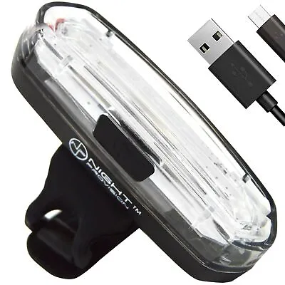 PSR-120 BLUE/RED Strobe Back Rear Bike Light USB Rechargeable COB LED Lights • $17.95