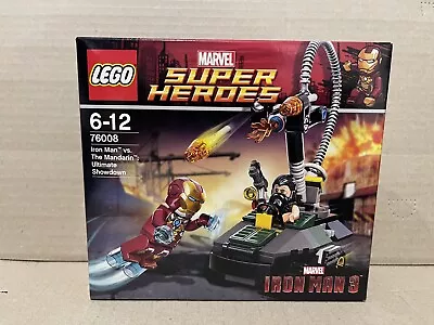 LEGO Marvel Super Heroes: Iron Man Vs. The Mandarin: Ultimate Showdown (76008) • $90