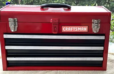 Vintage Craftsman Summit Racing Team 3 Draw Tool Box No. 706.65337.2 • $25
