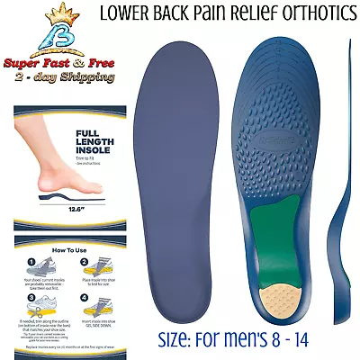  Insoles All Day Comfort Memory Foam  Airplus Insoles Foot Pain Relief Mens  NEW • $50.09