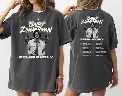 Bailey Zimmerman Shirt Bailey Zimmerman Religiously ShirtBailey Zimmerman Tour • $55.53