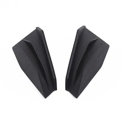 Motorcycle Side Wing Kit Winglet Aerodynamic Spoiler Gloss Wind Deflector 2Pcs • $11.60