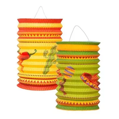 Boland Mexican Lanterns Multi-Colored • £4.99