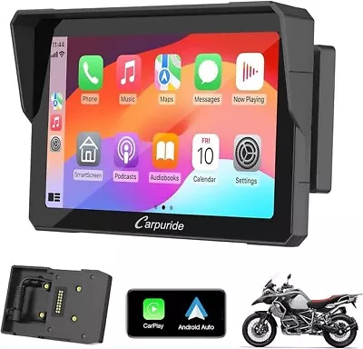 W702 Motorcycle GPS Carplay Screen Wireless Android 7  Navigation BoxM BMW • $261.10