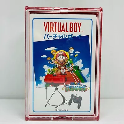 Nintendo 1995 Virtual Boy Mario Tennis Playing Cards Made In Japan • $84.91