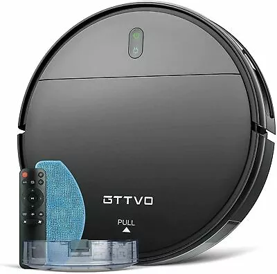 Refurbished GTTVO WIFI BR151 Robotic Vacuum Cleaner 2-1 Mop & Vacuum Robot • $49.95