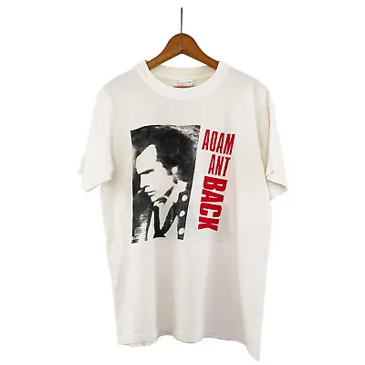 $149 • Buy ADAM ANT Is Back 1993 Tour Graphic T-Shirt 100% Cotton  California Solar T Sz L