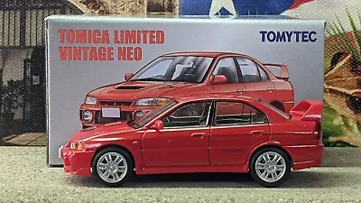 TOMICA LV-N186d 1996 MITSUBISHI LANCER EVOLUTION IV 1:64 LIMITED VINTAGE NEO • $39.99