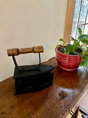 Antique Cast Iron Coal Charcoal Iron Vintage • $39.99