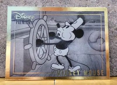 Disney Premium Trading Card Mickey Mouse Steamboat Willie 1928 • $10