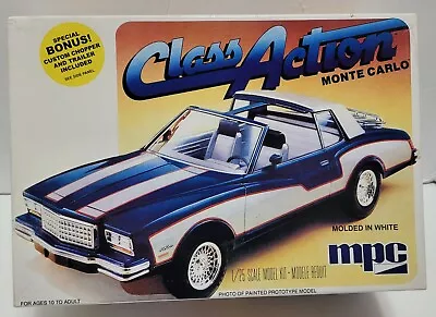 Mpc Class Action Monte Carlo 1/25 Scale Model Kit  W/custom Chopper & Trailer • $60