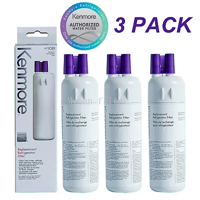 1/2/3 Pack Kenmore 9081 Replacement Refrigerator Water Filter 46-9081 46-9930 • $12.88