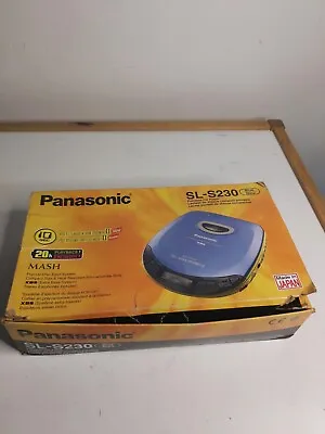 Panasonic Sl S230 Portable CD Player With Box And Instructions Read Description  • £14.99