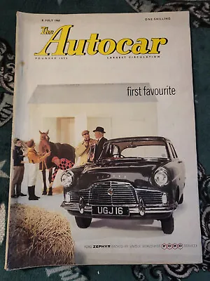 The Autocar Magazine 8 July 1960 (796) Ford Zephyr Test: Austin A.40 Countryman • £7.99