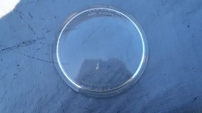 Vintage Clear Glass Lens Made In Los Angeles California S&M LAMP CO • $23