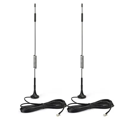 2 Pack TS9 Antenna 3m For ZTE(MF61) 4G LTE Modem MiFi Mobile WiFi Hotspot Router • £14.26