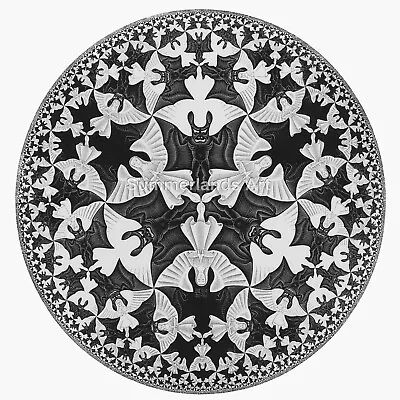£24.99 • Buy MC Escher Circle Limit Giclee Fine Art Print Paper Or Canvas Large Various Size