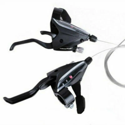 For Shimano ST-EF65-9 MTB Bicycle Brake Shifter Levers V-Brake Set 3 X 9 Speed • $28.75