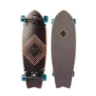 $115 • Buy Z-Flex Black Diamond Fish Cruiser - Black - 31 In - Brand New