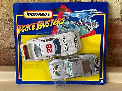 Matchbox Price Busters PORSCHE & FERRARI - Sealed Twin Pack 1992 RARE Set - MINT • $43.56