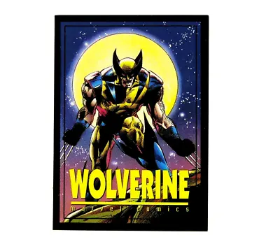 Vintage 1993 Marvel Comics Franklins Crunch 'n Munch Wolverine Trading Card Rare • $17.17