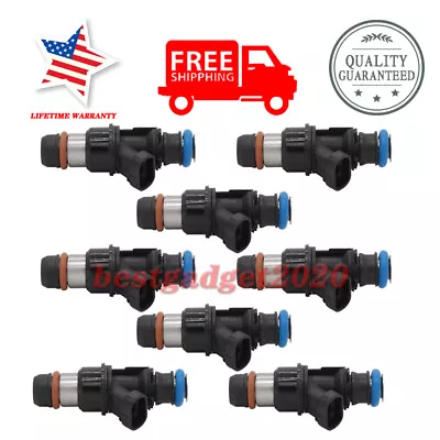 8pcs Fuel Injectors 25317628 For Chevy Gmc Truck 4.8l 5.3l 6.0l 1999-07 25343789 • $34.49