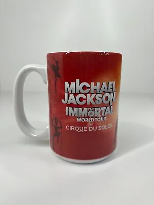 Michael Jackson Immortal Cirque Du Soleil Coffee Mug Cup Ceramic Collectable • $19.28