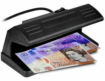 Electric UV Counterfeit Fake Bank Note Money Detector Compact Checker Detector  • £11.75