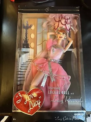 NIB! I Love Lucy Barbie Doll - Lucy Gets In Pictures Episode 116 Mattel • $35.99